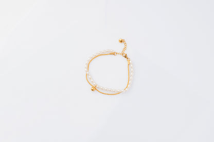 Aura Quration: Elevated Elegance - Double the Love Bracelet